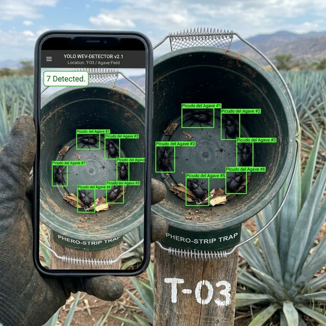 YOLO weevil detection